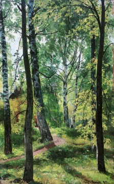 Bosque Painting - bosque caducifolio 1897 paisaje clásico Ivan Ivanovich árboles
